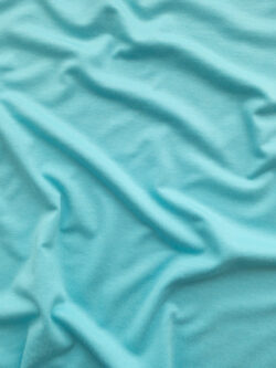 British Designer Deadstock - Viscose/Spandex Jersey - Aqua