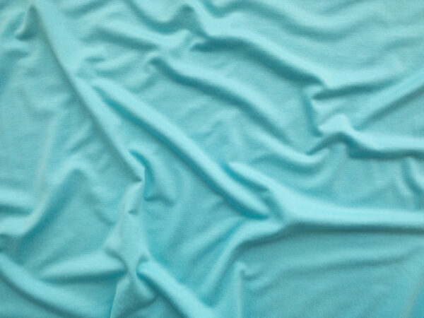 British Designer Deadstock - Viscose/Spandex Jersey - Aqua