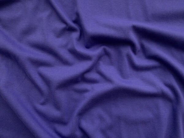 British Designer Deadstock - Cotton Jersey - Violet