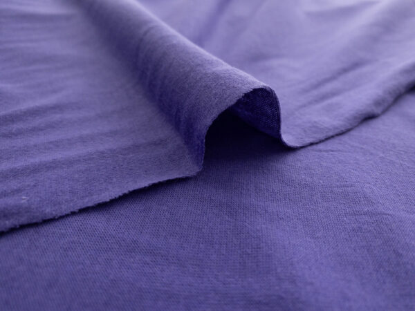 British Designer Deadstock - Cotton Jersey - Violet