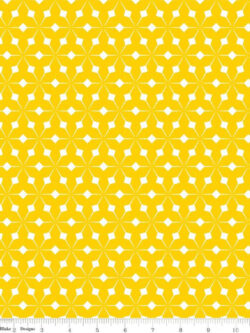 Quilting Cotton – Colour Wall - Geo - Yellow