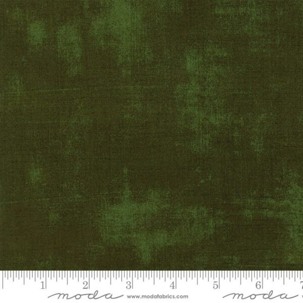 Quilting Cotton - Grunge Basics - Rifle Green