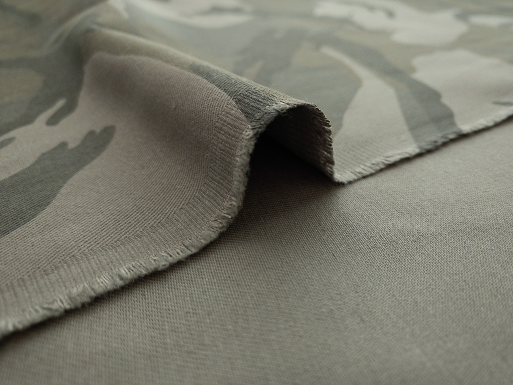 Designer Deadstock - Cotton Twill - Camouflage - Olive - Stonemountain ...
