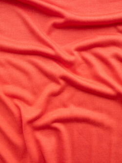 British Designer Deadstock - Viscose/Spandex Jersey - Coral