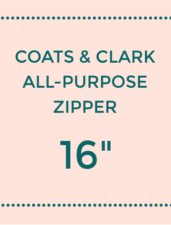 Coats & Clark All Purpose Zipper - 16"