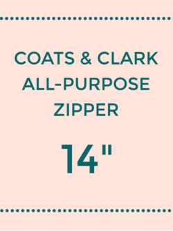 Coats & Clark All Purpose Zipper - 14"