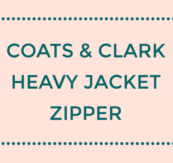 Coats & Clark Heavy Jacket Zipper 18-24"