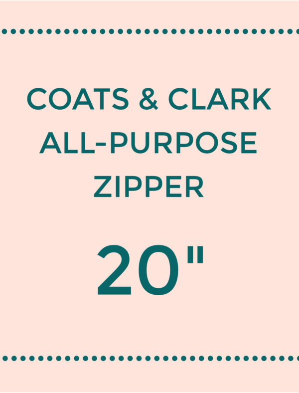 Coats & Clark All Purpose Zipper - 20"