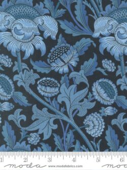 Quilting Cotton - Morris Meadow - Wey Florals - Kelmscott Blue