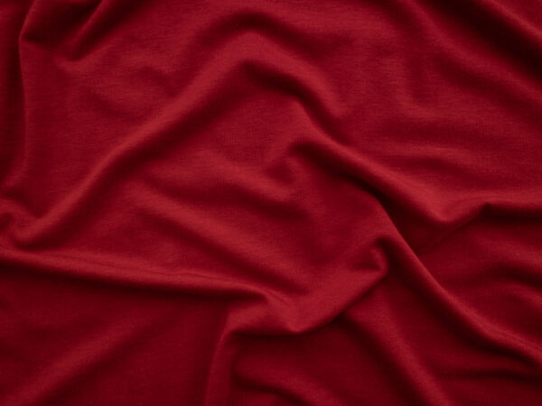 Designer Deadstock - Bamboo/Cotton Blend Jersey - Red