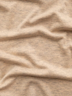 European Designer Deadstock - Viscose/Polyester/Spandex Jersey - Oatmeal Heather