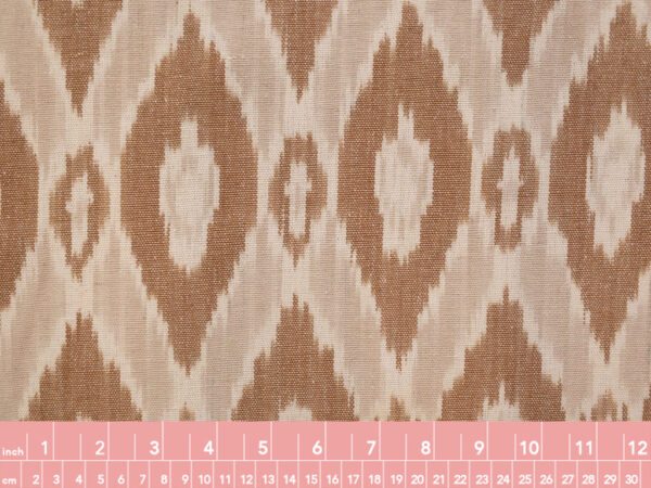 Laura & Kiran Deadstock - Heavyweight Cotton Ikat - Istanbul - Sand