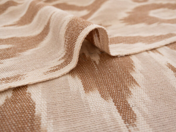 Laura & Kiran Deadstock - Heavyweight Cotton Ikat - Istanbul - Sand