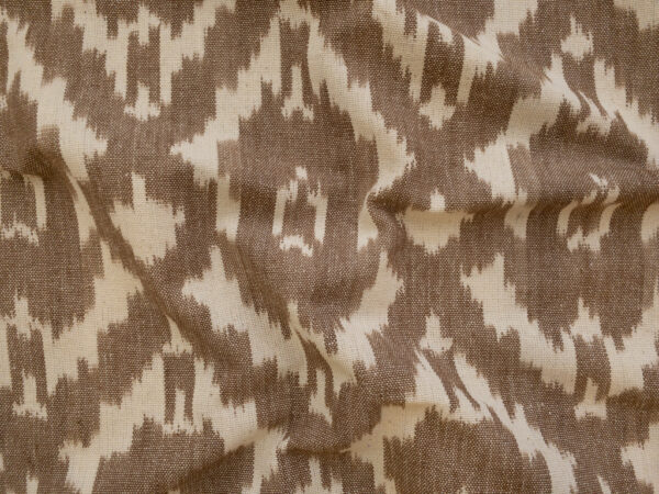 Laura & Kiran Deadstock - Heavyweight Cotton Ikat - Caravan - Camel