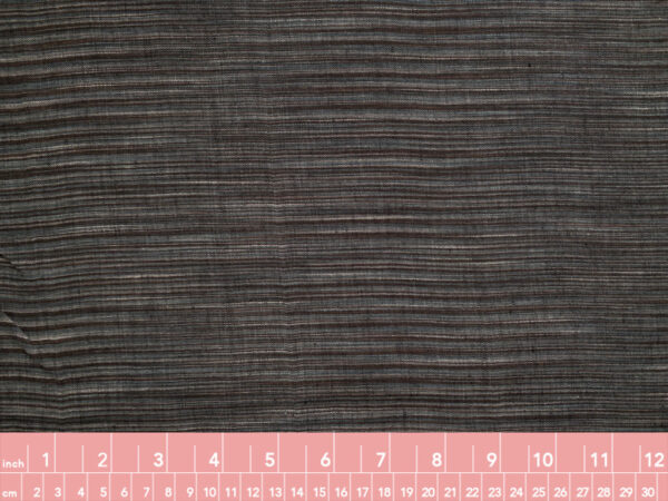 Yarn Dyed Cotton – Mini Stripe - Grey