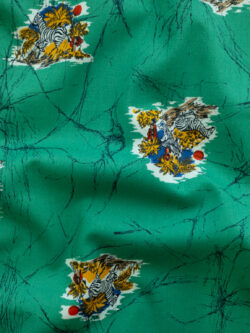 New York Designer Deadstock - Cotton Lawn - Savannah - Jade