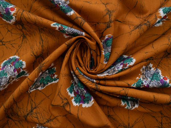 New York Designer Deadstock - Cotton Lawn - Savannah - Copper