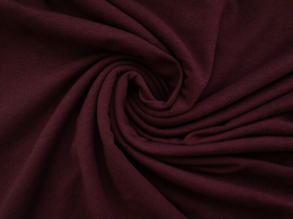 Designer Deadstock - Tencel/Organic Cotton Fleece - Maroon