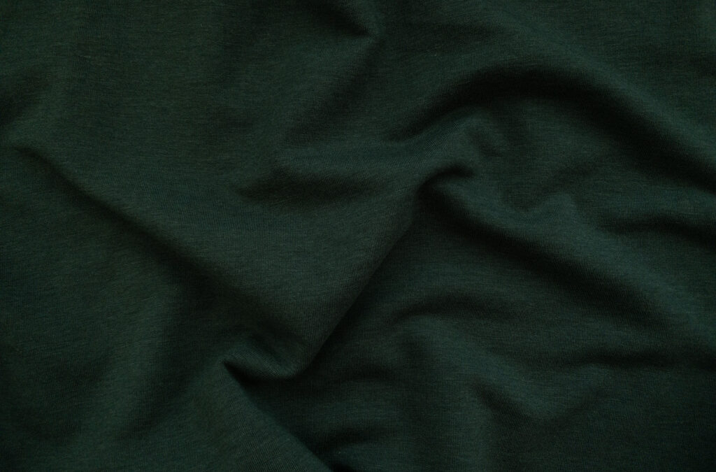 Designer Deadstock – Tencel/Organic Cotton Fleece – Hunter Green