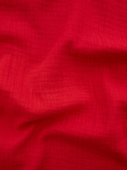 Cotton Double Gauze - Red