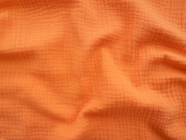 Cotton Double Gauze - Orange