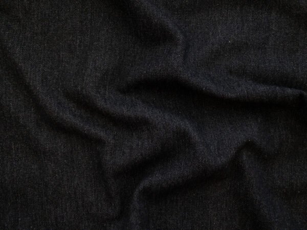 10oz Cotton Denim - Washed Black