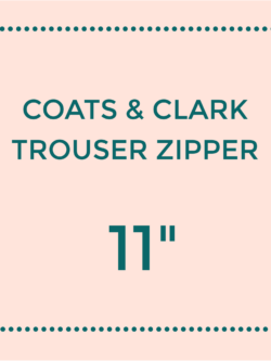 Coats & Clark Trouser Zipper - 11"