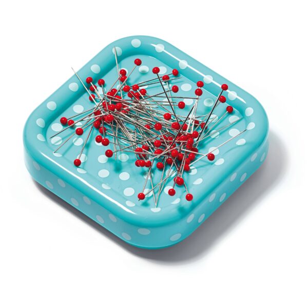 Magnetic Pin Cushion with Pins