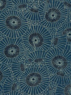 Nara Homespun – Cotton Dobby – Parasols - Dusty Blue