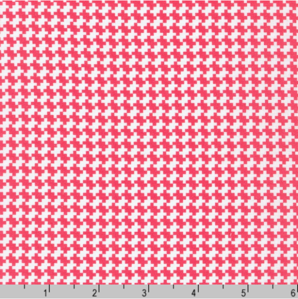 Quilting Cotton - Flowerhouse: All a Flutter - Checkerboard - Pink