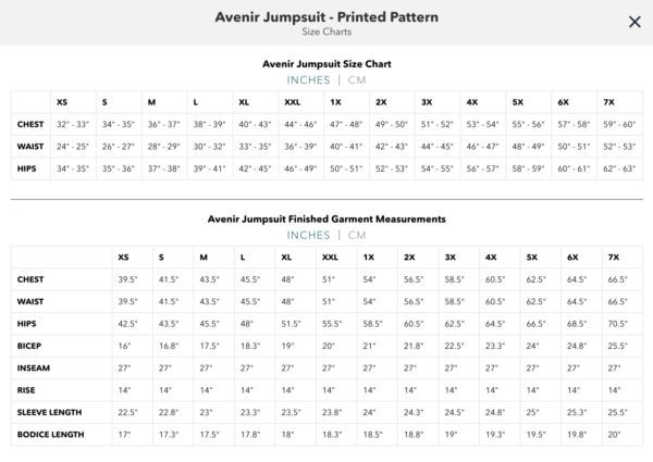 Friday Pattern Company Avenir Jumpsuit