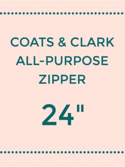 Coats & Clark All Purpose Zipper - 24 Inch