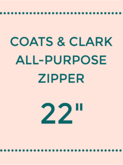 Coats & Clark All Purpose Zipper - 22"