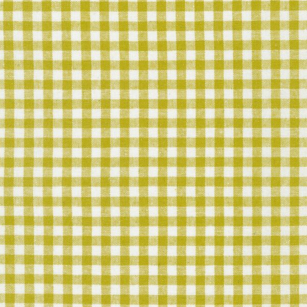 Essex - Linen/Cotton - Yarn Dyed Classic Wovens - Gingham -Mustard