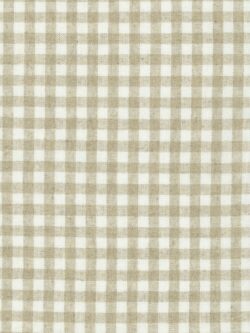 Essex - Linen/Cotton - Yarn Dyed Classic Wovens - Gingham - Natural