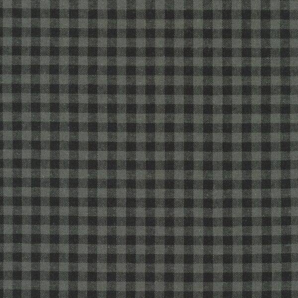 Essex - Linen/Cotton - Yarn Dyed Classic Wovens - Gingham - Licorice
