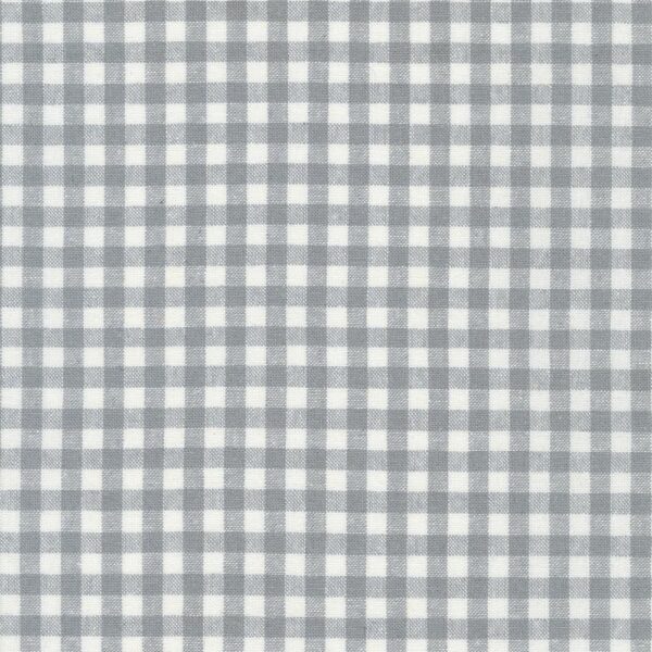 Essex - Linen/Cotton - Yarn Dyed Classic Wovens - Gingham - Steel