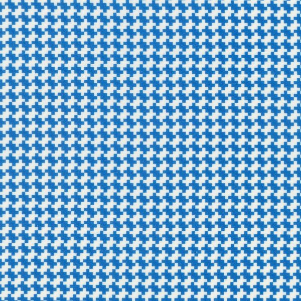 Quilting Cotton - Flowerhouse: All a Flutter - Checkerboard - Blue