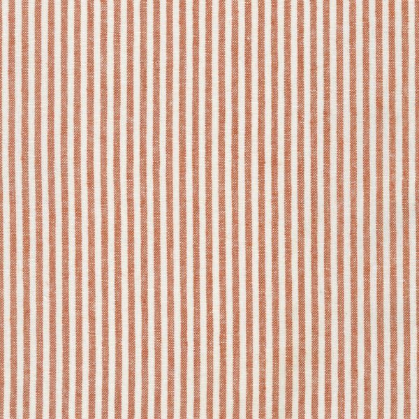 Essex - Linen/Cotton - Yarn Dyed Classic Wovens - Stripe - Strawberry