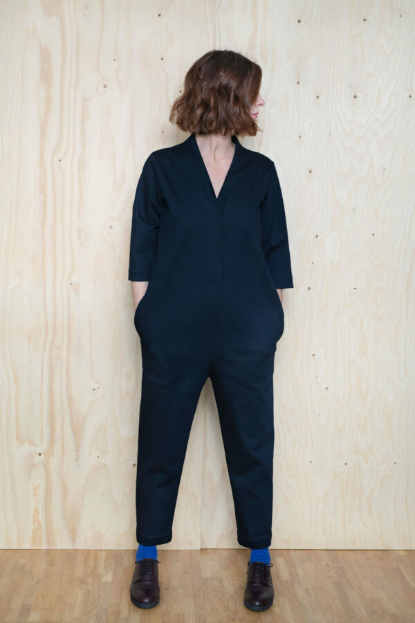 The Assembly Line V-Neck Jumpsuit - Size XL-3XL