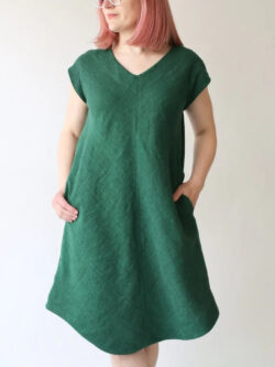 Made by Rae Emerald Dress