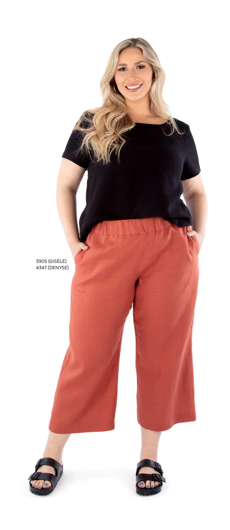 Jalie Denyse Pull-on Woven Pants & Shorts #4347 - Stonemountain