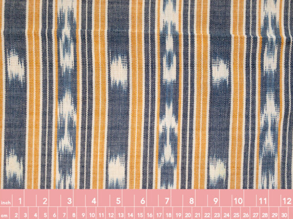 Guatemalan Handwoven Cotton Jaspe - Varied Stripe - Sunny Beach