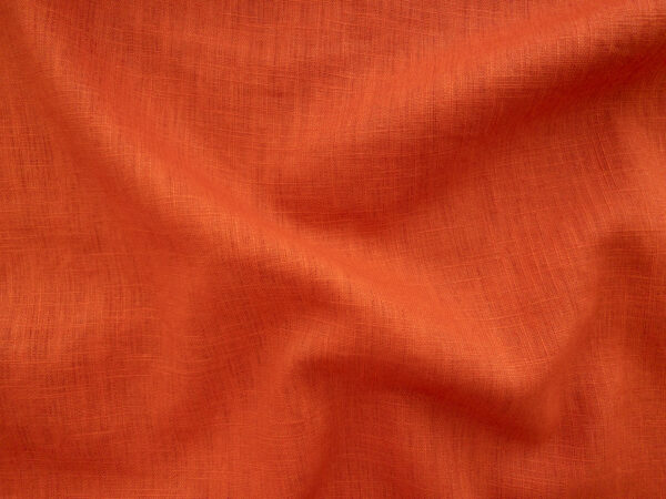 Washed Linen - Orange - Stonemountain & Daughter Fabrics