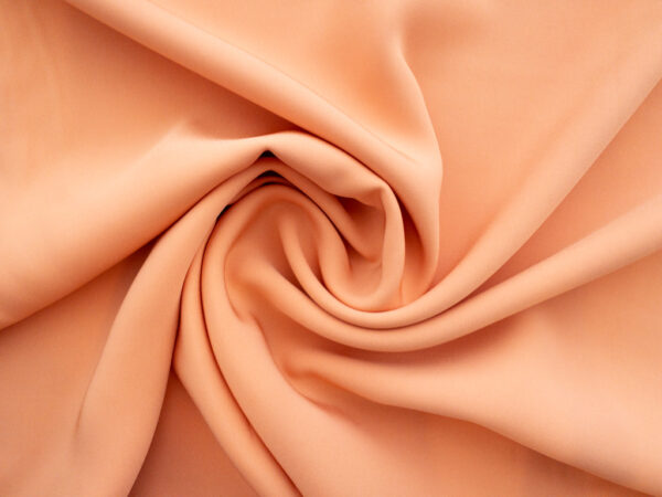 Japanese Designer Deadstock - Viscose/Acetate Sateen - Peach