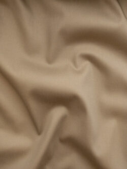 Lady McElroy -  Loughborough Cotton/Spandex Stretch Sateen - Beige