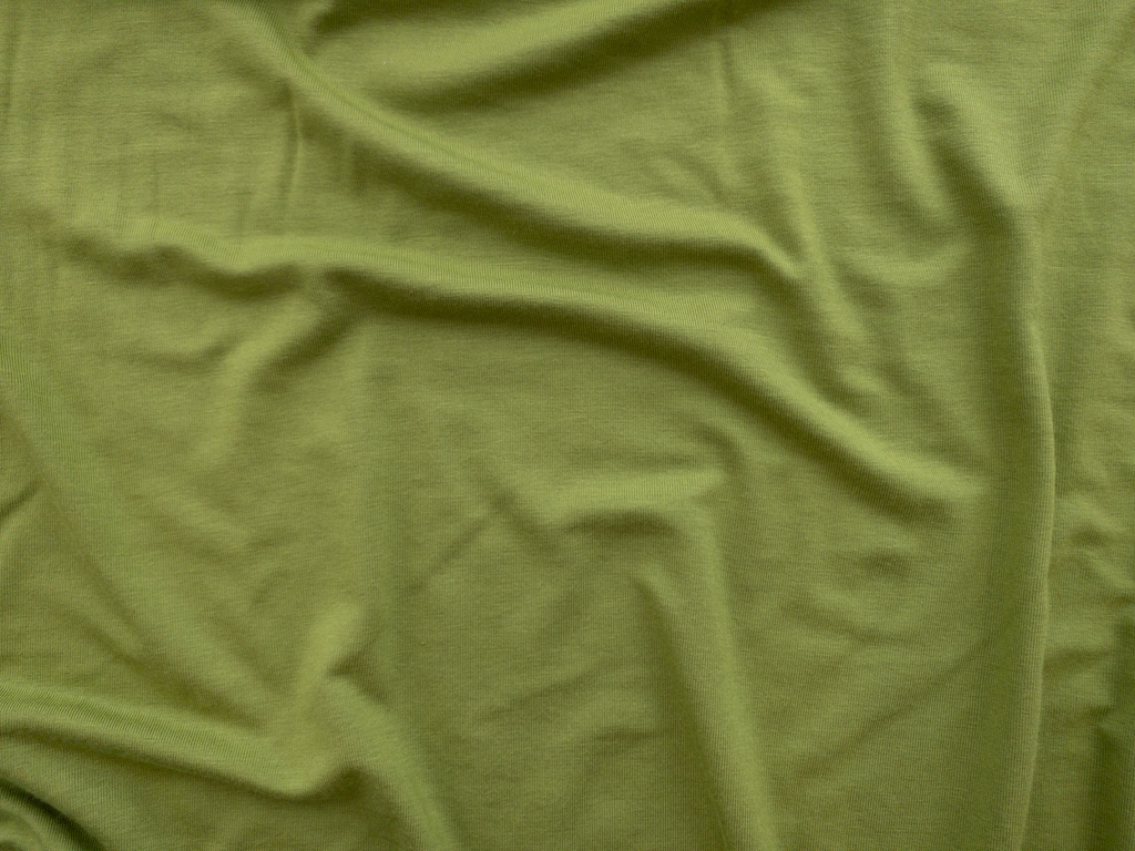 Cotton/Modal Jersey - Moss - Stonemountain & Daughter Fabrics