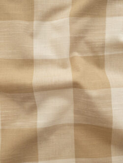 Yarn Dyed Cotton - 2" Gingham - Tea Dye/Wheat