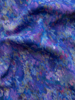 Lady McElroy - Chloe Linen/Viscose - Crushed Petals - Amethyst