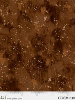 Quilting Cotton - Cosmos Brushy Blender - Brown